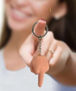 SUPER FUN KEY CHAIN SQUISHY FU FINGER