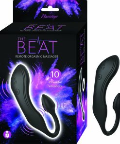 THE BEAT REMOTE ORGASMIC MASSAGER BLACK