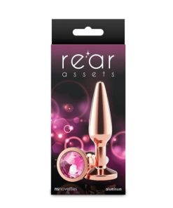 REAR ASSETS TAPERED MEDIUM ROSE GOLD PINK