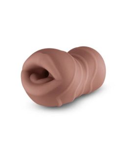 POCKET PALS MOUTH STROKER BROWN