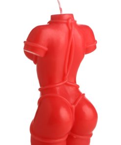 MASTER SERIES BOUND GODDESS DRIP CANDLE RED