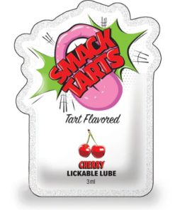 SMACK TARTS POUCH SOUR CHERRY LICKABLE LUBE FILLED POUCH