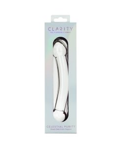 CLARITY GLASS DILDO CELESTIAL PURITY