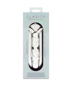 CLARITY GLASS DILDO HERA'S CARESS