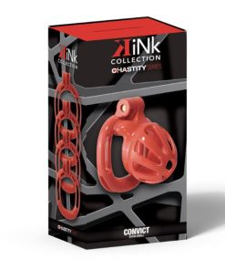 KINK CHASTITY CONVICT COCK CAGE XS ORANGE