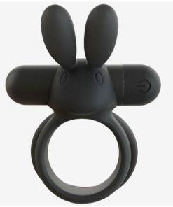 SCREAMING RECHARGEABLE O OHARE VIBRATING RING BLACK