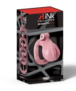 KINK CHASTITY PANSY COCK CAGE XS PINK