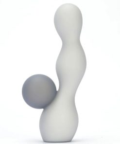 PRESLEY GREY BALL VIBRATOR GREY/ BLACK